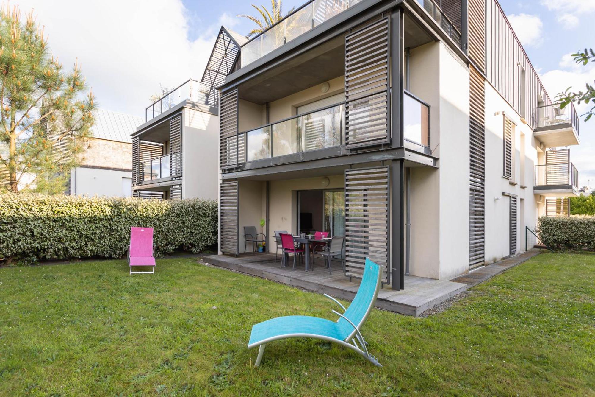 Le Garden By Cocoonr Apartamento Dinard Exterior foto