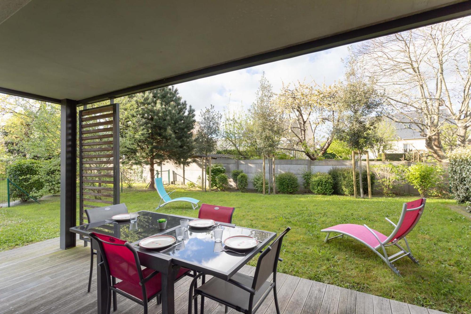 Le Garden By Cocoonr Apartamento Dinard Exterior foto
